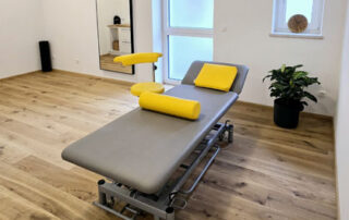 Praxisraum Physiotherapie (c) Romana u. Hannes Lauß